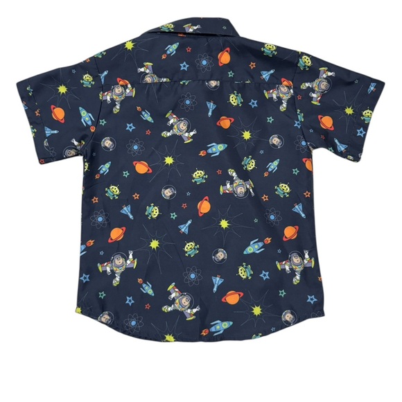 Toddler Buzz Lightyear Button Up Shirt - Picture 2 of 3
